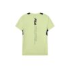 Logotipo con letras impresas, cuello redondo, para hombre, amarillo