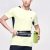 Logotipo con letras impresas, cuello redondo, para hombre, amarillo
