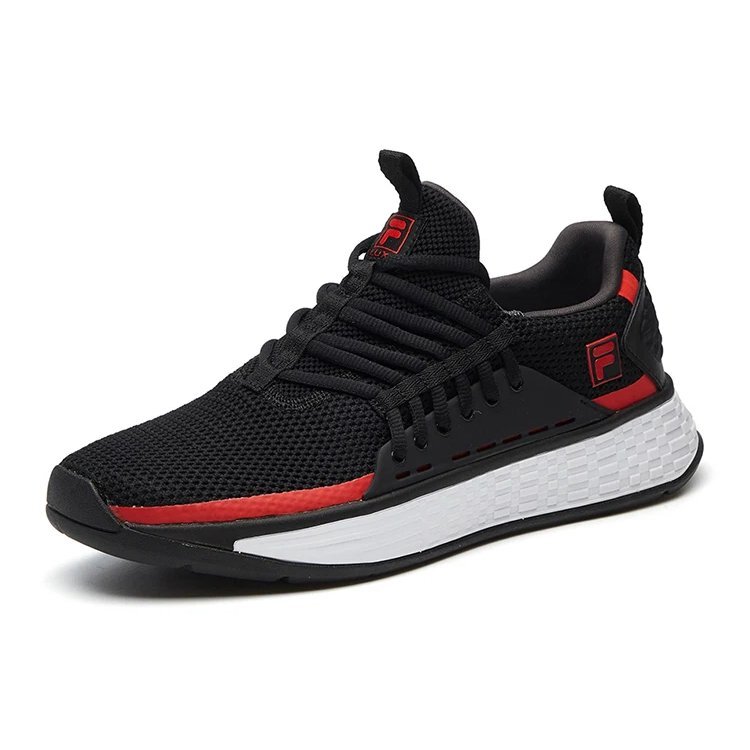 Lux Low Negro/Rojo