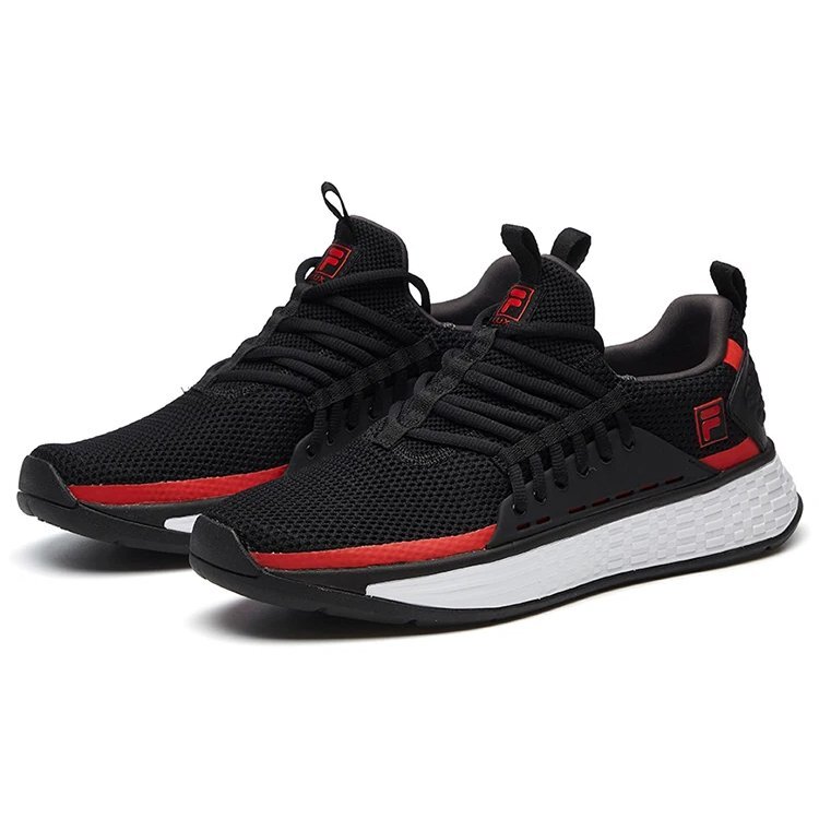 Lux Low Negro/Rojo
