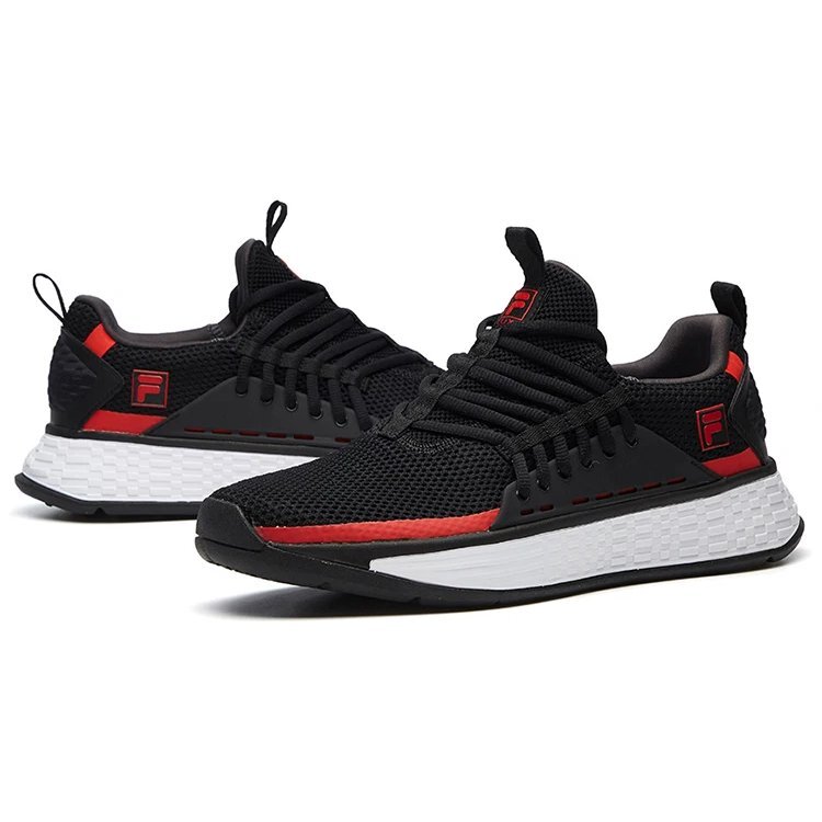 Lux Low Negro/Rojo