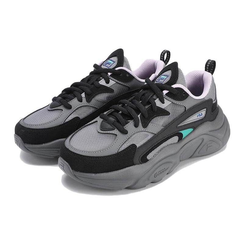 Mars 1S: tenis retro transpirables «Gris-Negro»