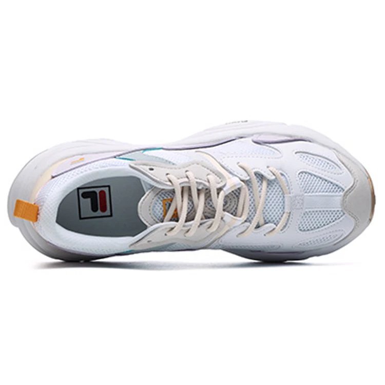 Mars 2 de caña baja, zapatilla voluminosa, beige/blanco