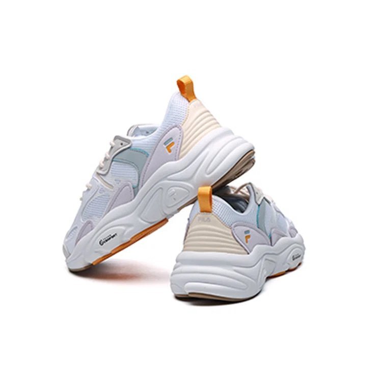 Mars 2 de caña baja, zapatilla voluminosa, beige/blanco