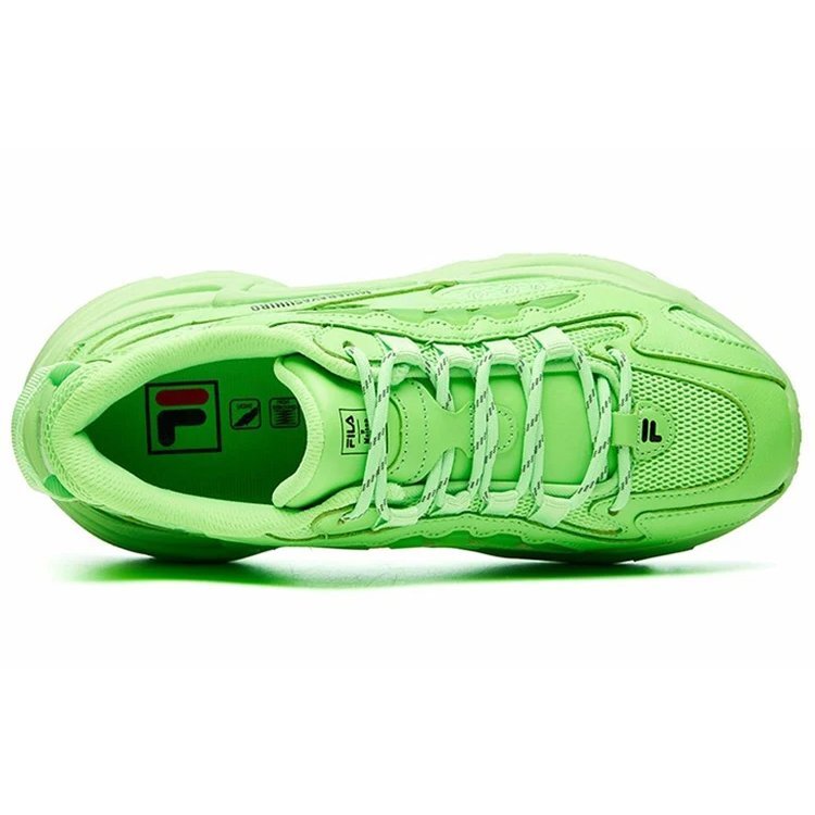 Mihara x Fila Pentera, tenis de caña baja, verde
