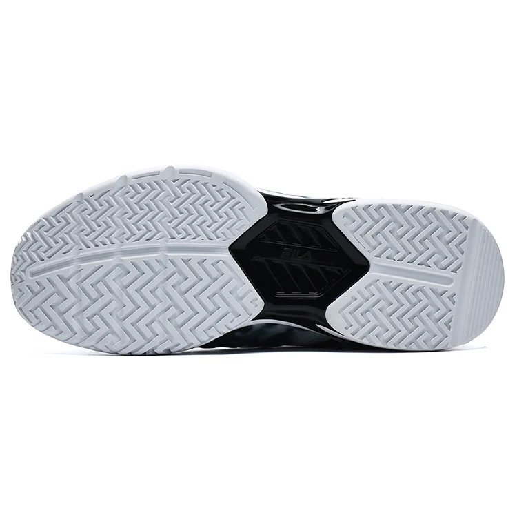 MSGM x Fila Heritage-FHT Low-Top Blanco/Negro/Bandhnu