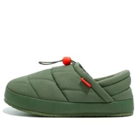 Mules acolchadas «Verde»