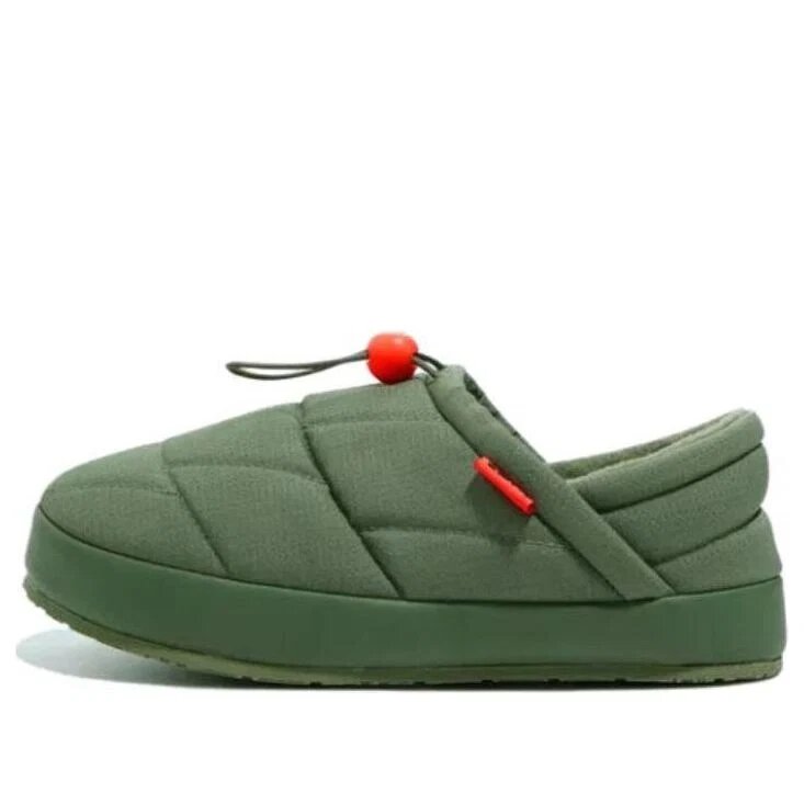 Mules acolchadas «Verde»