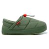 Mules acolchadas «Verde»