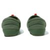 Mules acolchadas «Verde»