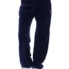 Pantalón de estar por casa Isabella de Fila en azul marino con pernera abierta