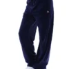 Pantalón de estar por casa Isabella de Fila en azul marino con pernera abierta