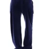 Pantalón de estar por casa Isabella de Fila en azul marino con pernera abierta