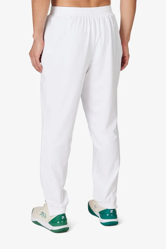 Pantalón deportivo blanco para canchas de tenis