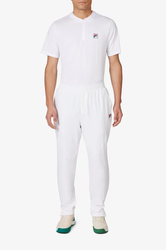 Pantalón deportivo blanco para canchas de tenis