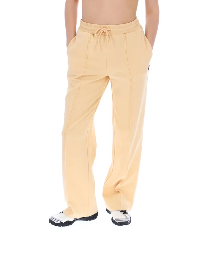 Pantalón deportivo de pierna ancha Marina en beige clásico
