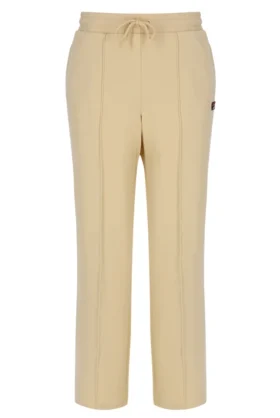 Pantalón deportivo de pierna ancha Marina en beige clásico