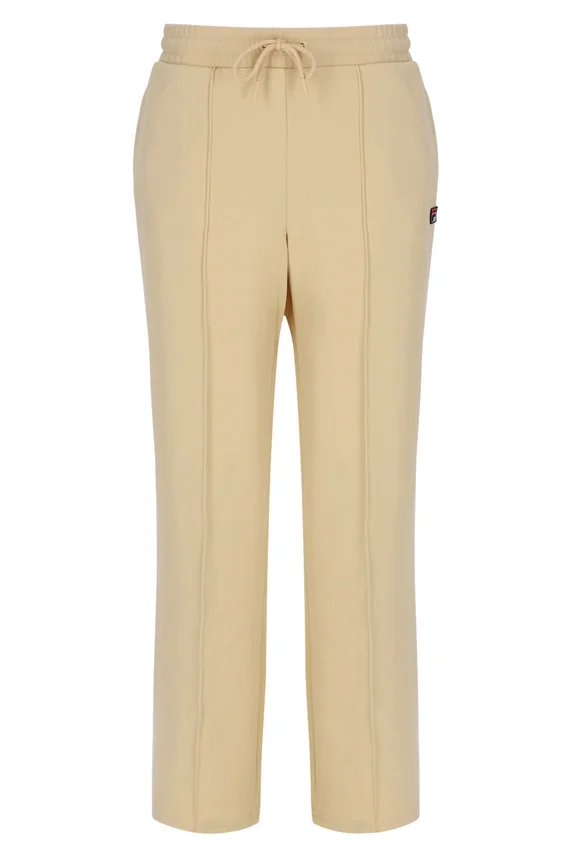 Pantalón deportivo de pierna ancha Marina en beige clásico