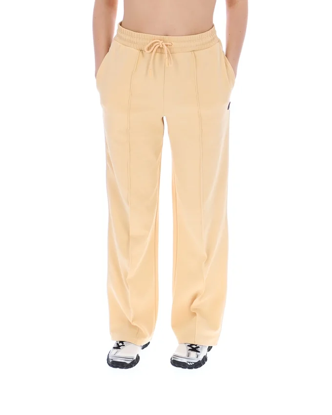 Pantalón deportivo de pierna ancha Marina en beige clásico