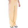 Pantalón deportivo de pierna ancha Marina en beige clásico