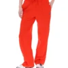 Pantalón deportivo de pierna ancha Marina en color granadina