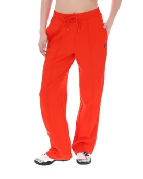 Pantalón deportivo de pierna ancha Marina en color granadina