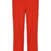 Pantalón deportivo de pierna ancha Marina en color granadina