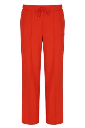 Pantalón deportivo de pierna ancha Marina en color granadina