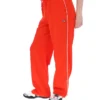 Pantalón deportivo de pierna ancha Marina en color granadina