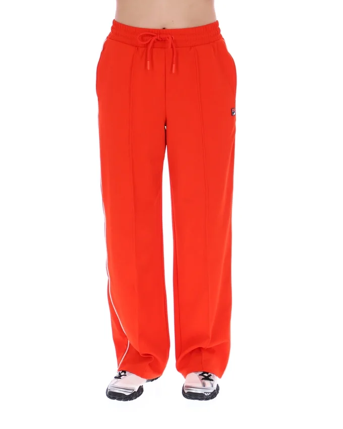 Pantalón deportivo de pierna ancha Marina en color granadina