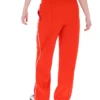 Pantalón deportivo de pierna ancha Marina en color granadina