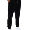 Pantalón deportivo de terciopelo Eddie negro