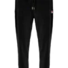 Pantalón deportivo de terciopelo Eddie negro