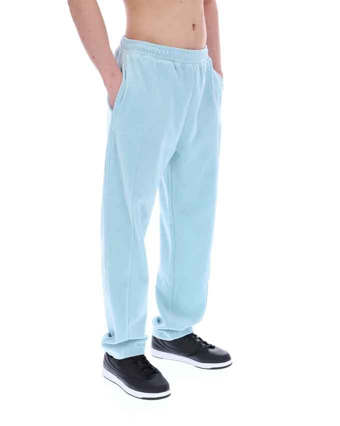 Pantalón deportivo de terciopelo Lorrie en azul Sterling