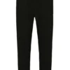 Pantalón deportivo de terciopelo negro Lorrie