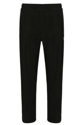 Pantalón deportivo de terciopelo negro Lorrie