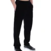 Pantalón deportivo de terciopelo negro Lorrie