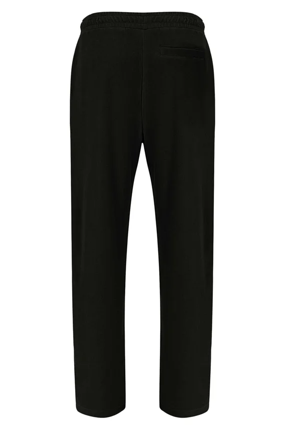 Pantalón deportivo de terciopelo negro Lorrie