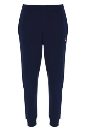 Pantalón deportivo Fila Navy Visconti con puños con ribete
