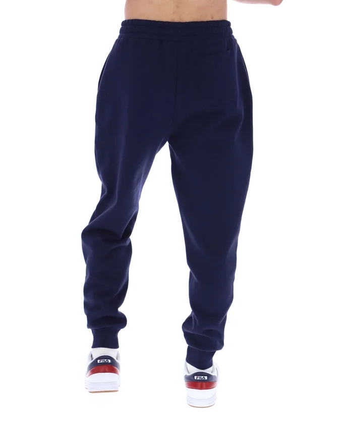 Pantalón deportivo Fila Navy Visconti con puños con ribete