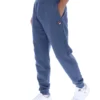 Pantalón deportivo Visconti de color índigo vintage con puños ribeteados