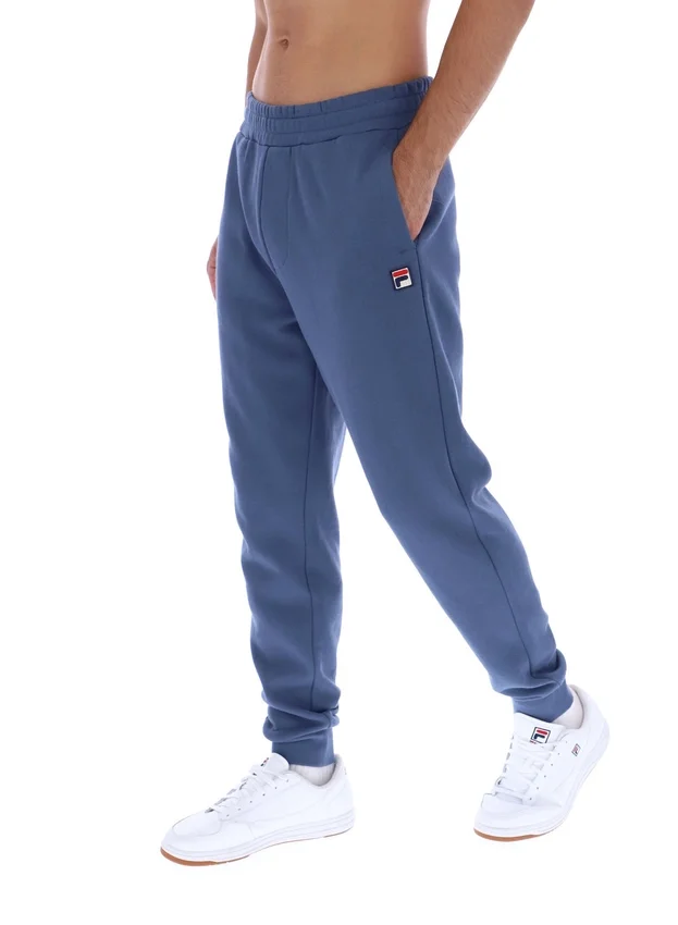 Pantalón deportivo Visconti de color índigo vintage con puños ribeteados