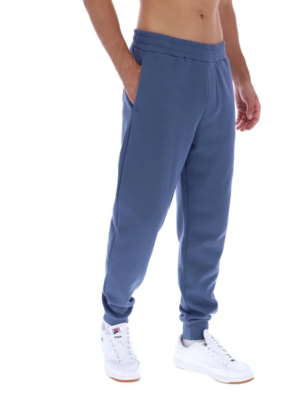 Pantalón deportivo Visconti de color índigo vintage con puños ribeteados