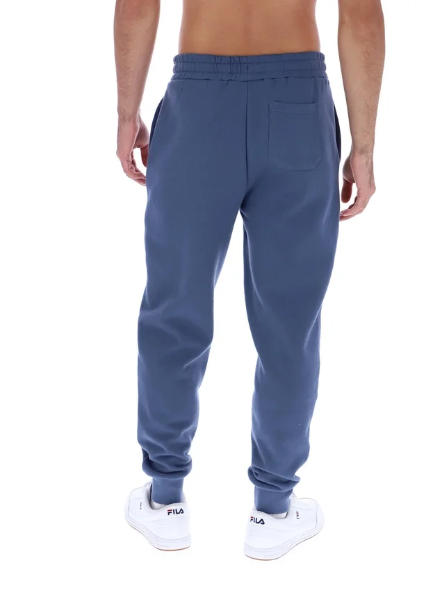 Pantalón deportivo Visconti de color índigo vintage con puños ribeteados