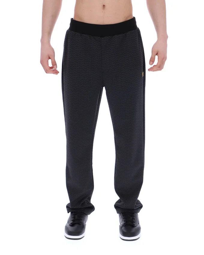 Pantalón Edward de espiga negro