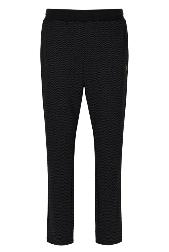 Pantalón Edward de espiga negro