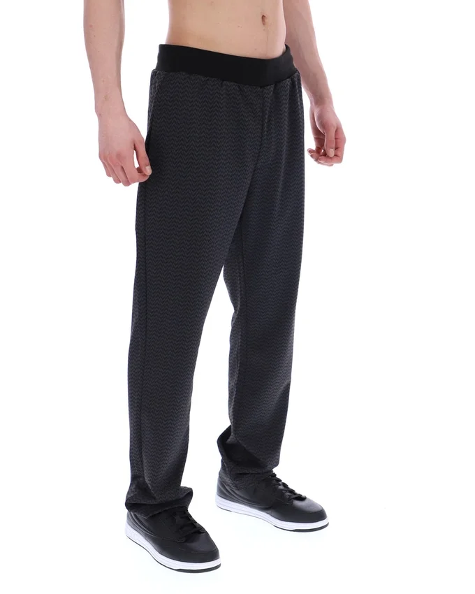 Pantalón Edward de espiga negro