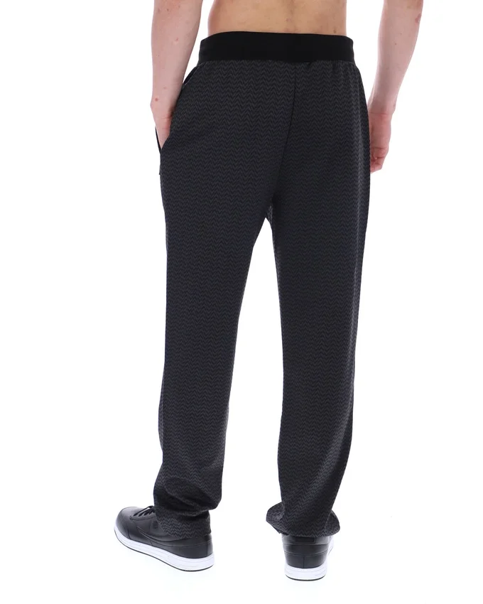 Pantalón Edward de espiga negro