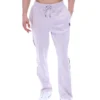 Pantalón jogger de terciopelo Fio de pierna recta en color lila brumoso