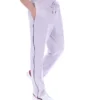 Pantalón jogger de terciopelo Fio de pierna recta en color lila brumoso